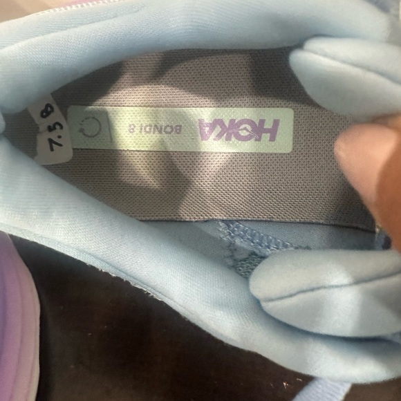 HOKA Women's Blue and Purple Running Shoes - Picture 6 of 9